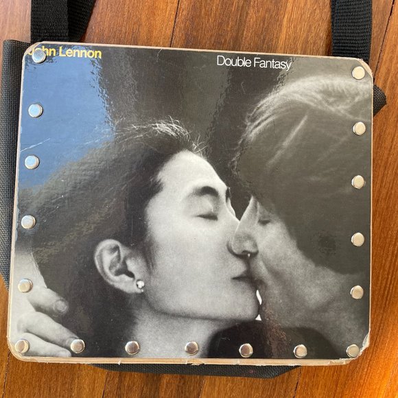 John Lennon / Yoko Ono Double Fantasy Vintage Record Album Purse / Tote - Picture 3 of 10